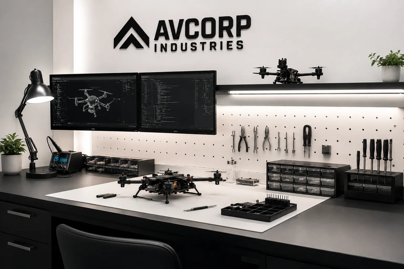 Drone lab and training systems